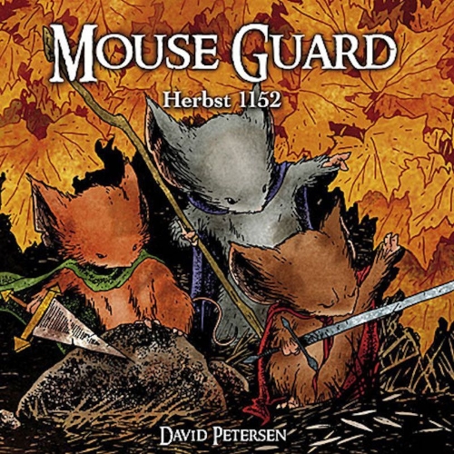Buchcover und Innenansicht für das Buch: Mouse Guard 01