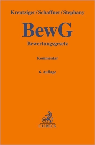Buchcover und Innenansicht für das Buch: Bewertungsgesetz. BewG