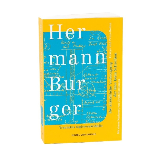 Buchcover und Innenansicht für das Buch: Die allmähliche Verfertigung der Idee beim Schreiben. Tractatus logico-suicidalis