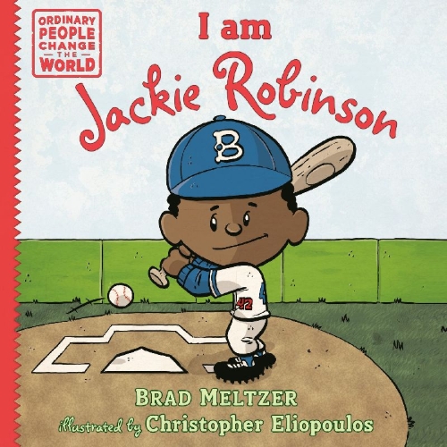 Buchcover und Innenansicht für das Buch: I Am Jackie Robinson