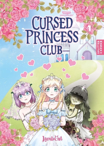 Buchcover und Innenansicht für das Buch: Cursed Princess Club 01