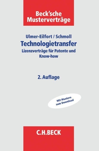 Buchcover und Innenansicht für das Buch: Technologietransfer