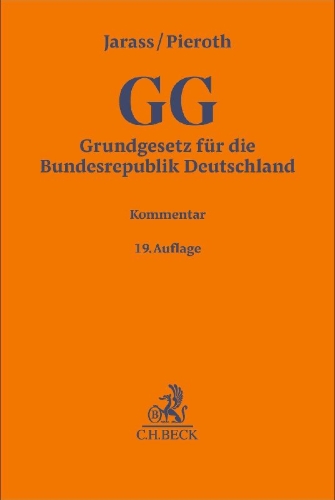 Buchcover und Innenansicht für das Buch: Grundgesetz für die Bundesrepublik Deutschland. GG