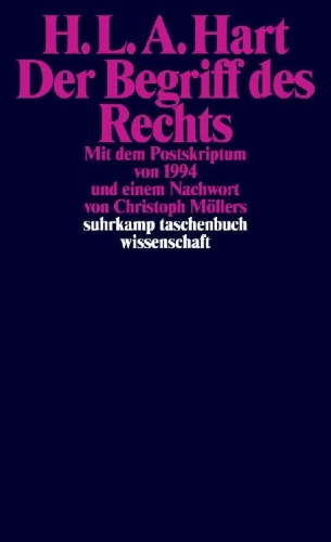 Buchcover und Innenansicht für das Buch: Der Begriff des Rechts