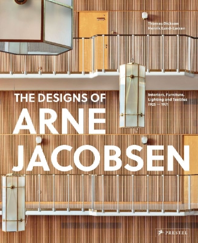 Buchcover und Innenansicht für das Buch: Designeren Arne Jacobsen