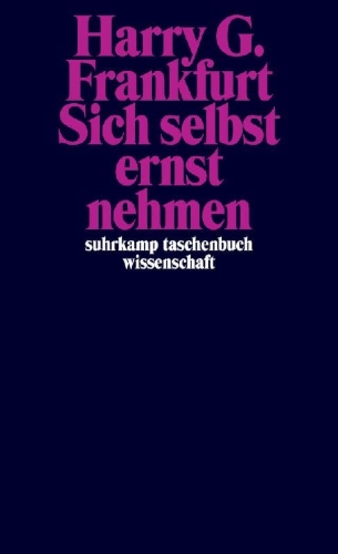 Buchcover und Innenansicht für das Buch: Sich selbst ernst nehmen