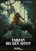 Buchcover und Innenansicht für das Buch: Tarzan, l'homme-singe