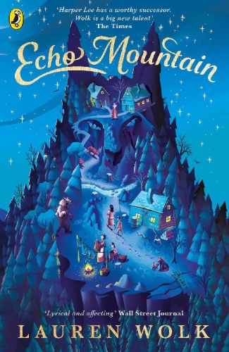 Buchcover und Innenansicht für das Buch: Echo Mountain