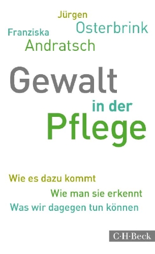 Buchcover und Innenansicht für das Buch: Gewalt in der Pflege