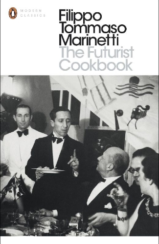 Buchcover und Innenansicht für das Buch: The Futurist Cookbook