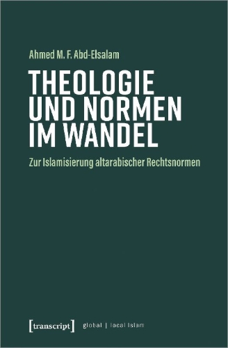 Buchcover und Innenansicht für das Buch: Theologie und Normen im Wandel