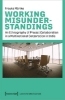 Buchcover und Innenansicht für das Buch: Working Misunderstandings