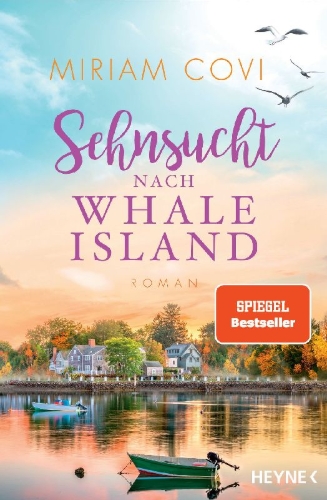 Buchcover und Innenansicht für das Buch: Sehnsucht nach Whale Island