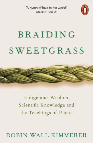 Buchcover und Innenansicht für das Buch: Braiding Sweetgrass
