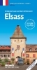 Buchcover und Innenansicht für das Buch: Entdeckertouren mit dem Wohnmobil Elsass