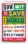 Buchcover und Innenansicht für das Buch: How Not to Save the World