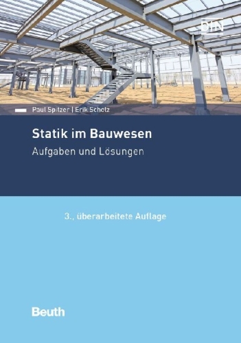 Buchcover und Innenansicht für das Buch: Statik im Bauwesen