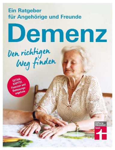 Buchcover und Innenansicht für das Buch: Demenz. Den richtigen Weg finden