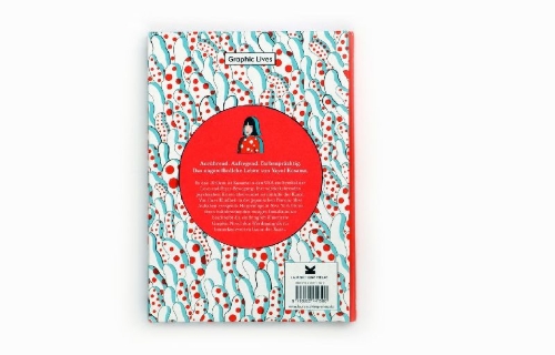 Buchcover und Innenansicht für das Buch: Kusama: ossessioni, amori e arte