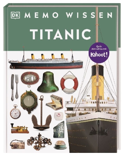 Buchcover und Innenansicht für das Buch: memo Wissen. Titanic