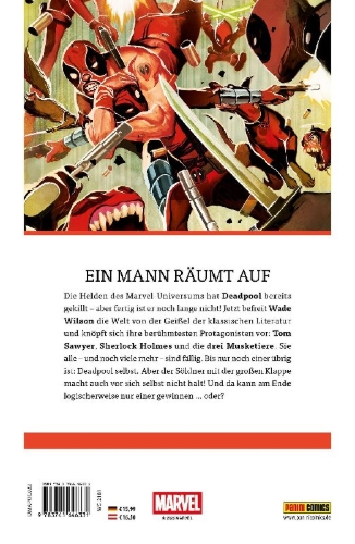 Buchcover und Innenansicht für das Buch: Deadpool kills Deadpool #1-#4; Deadpool Killustrated #1-#4