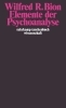 Buchcover und Innenansicht für das Buch: Elements of Psycho-Analysis