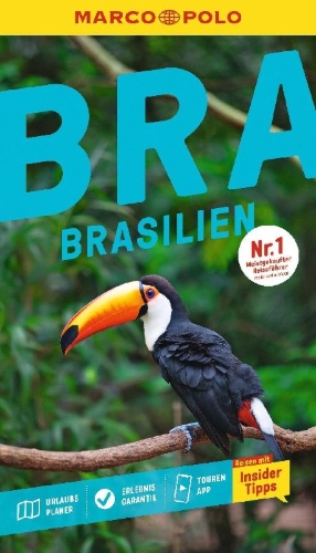 Buchcover und Innenansicht für das Buch: MARCO POLO Reiseführer Brasilien