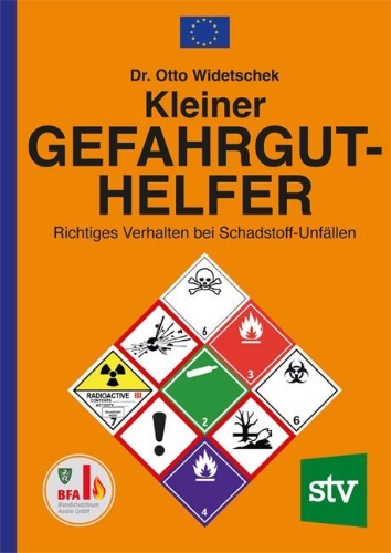 Buchcover und Innenansicht für das Buch: Kleiner Gefahrgut-Helfer