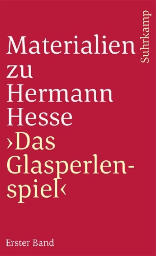 Buchcover und Innenansicht für das Buch: Materialien zu Hermann Hesse: Das Glasperlenspiel I