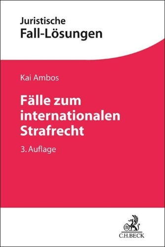Buchcover und Innenansicht für das Buch: Fälle zum internationalen Strafrecht