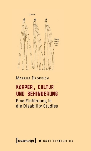 Buchcover und Innenansicht für das Buch: Körper, Kultur und Behinderung