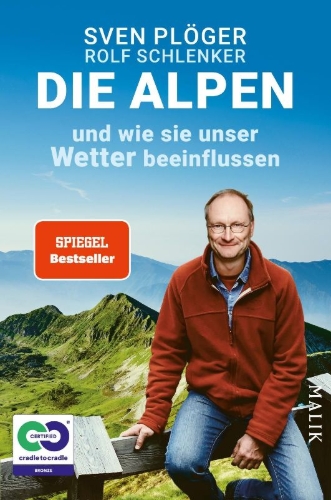 Buchcover und Innenansicht für das Buch: Plöger, S: Alpen und wie sie unser Wetter beeinflussen