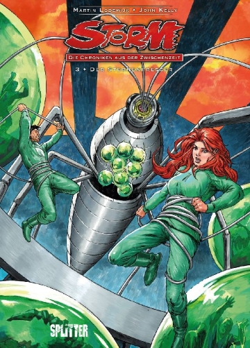Buchcover und Innenansicht für das Buch: Storm - Die Chroniken aus der Zwischenzeit. Band 3