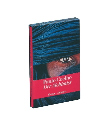 Buchcover und Innenansicht für das Buch: O Alquimista