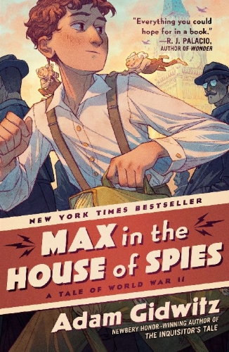 Buchcover und Innenansicht für das Buch: Max in the House of Spies
