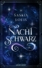Buchcover und Innenansicht für das Buch: Nachtschwarz (Nachtschwarz-Sternenhell, Bd. 1) Aufregende Urban-Fantasy-Dilogie über die Magie der Sterne und eine große Liebe - Buchumschlag mit Perlmuttglanzeffekt + Character Card in der 1. Auflage!
