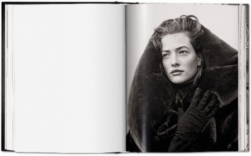 Buchcover und Innenansicht für das Buch: Peter Lindbergh. Azzedine Alaïa