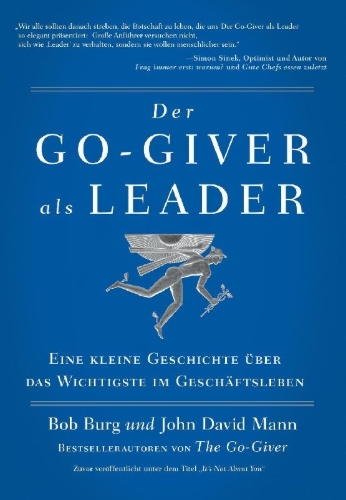 Buchcover und Innenansicht für das Buch: The Go Giver Leader