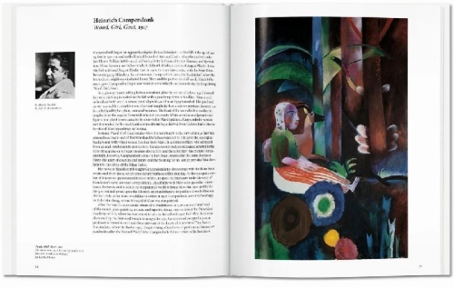 Buchcover und Innenansicht für das Buch: Der Blaue Reiter