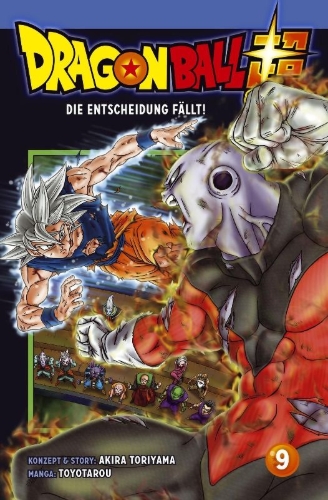 Buchcover und Innenansicht für das Buch: Dragon Ball Super