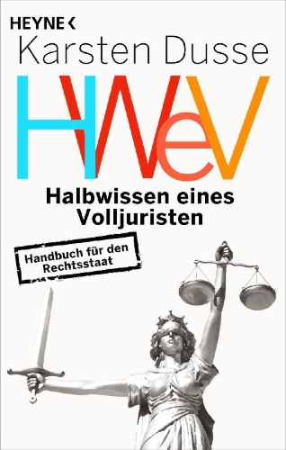 Buchcover und Innenansicht für das Buch: Halbwissen eines Volljuristen