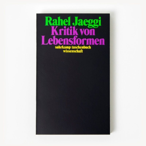 Buchcover und Innenansicht für das Buch: Kritik von Lebensformen