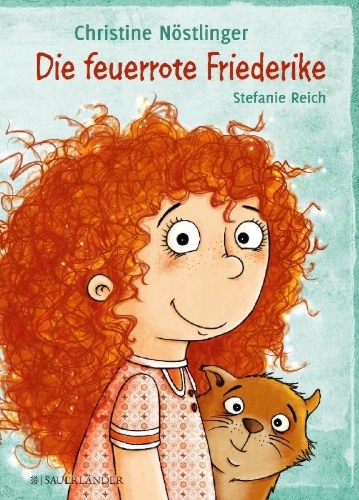 Buchcover und Innenansicht für das Buch: Die feuerrote Friederike