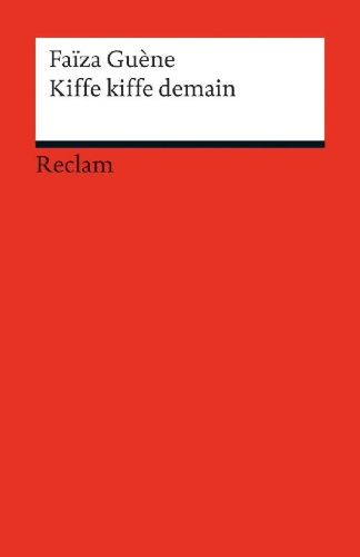 Buchcover und Innenansicht für das Buch: Kiffe kiffe demain
