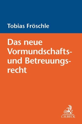 Buchcover und Innenansicht für das Buch: Das neue Vormundschafts- und Betreuungsrecht