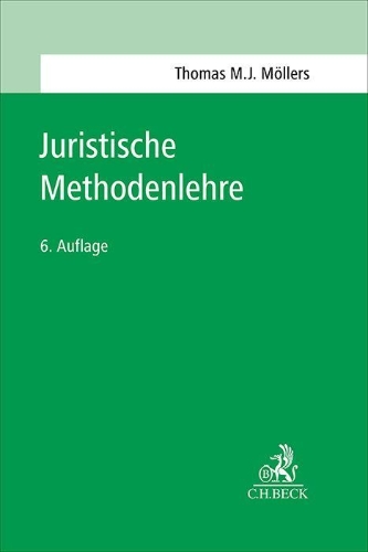 Buchcover und Innenansicht für das Buch: Juristische Methodenlehre