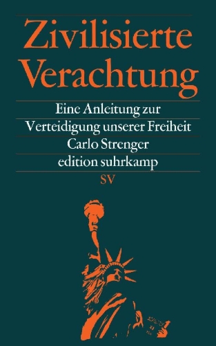 Buchcover und Innenansicht für das Buch: Zivilisierte Verachtung