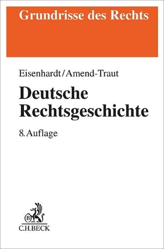 Buchcover und Innenansicht für das Buch: Deutsche Rechtsgeschichte