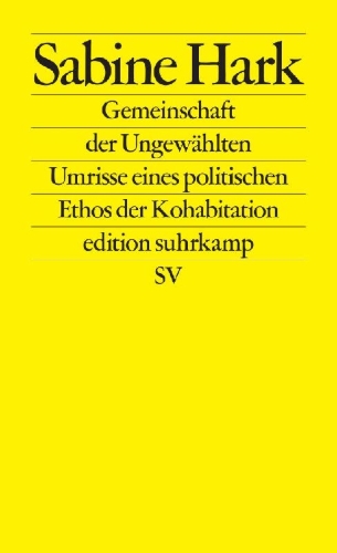 Buchcover und Innenansicht für das Buch: Gemeinschaft der Ungewählten