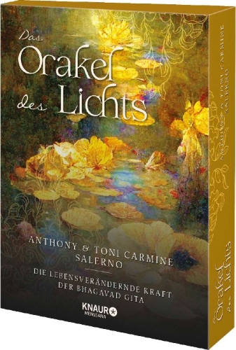 Buchcover und Innenansicht für das Buch: The Path of Light Oracle